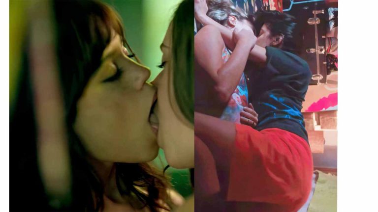 celebrities Jenna Ortega Lesbian Kissing Compilation In 4K