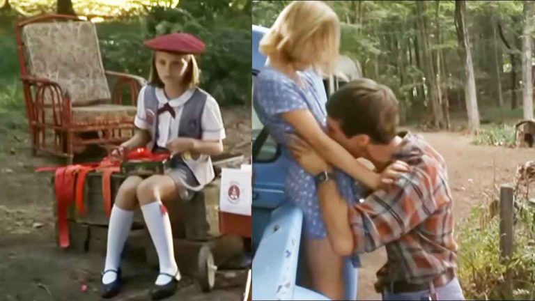 CHICA EXPLORADORA EN PROBLEMAS CON UN HOMBRE - Cinema Lawn Dogs (1997)