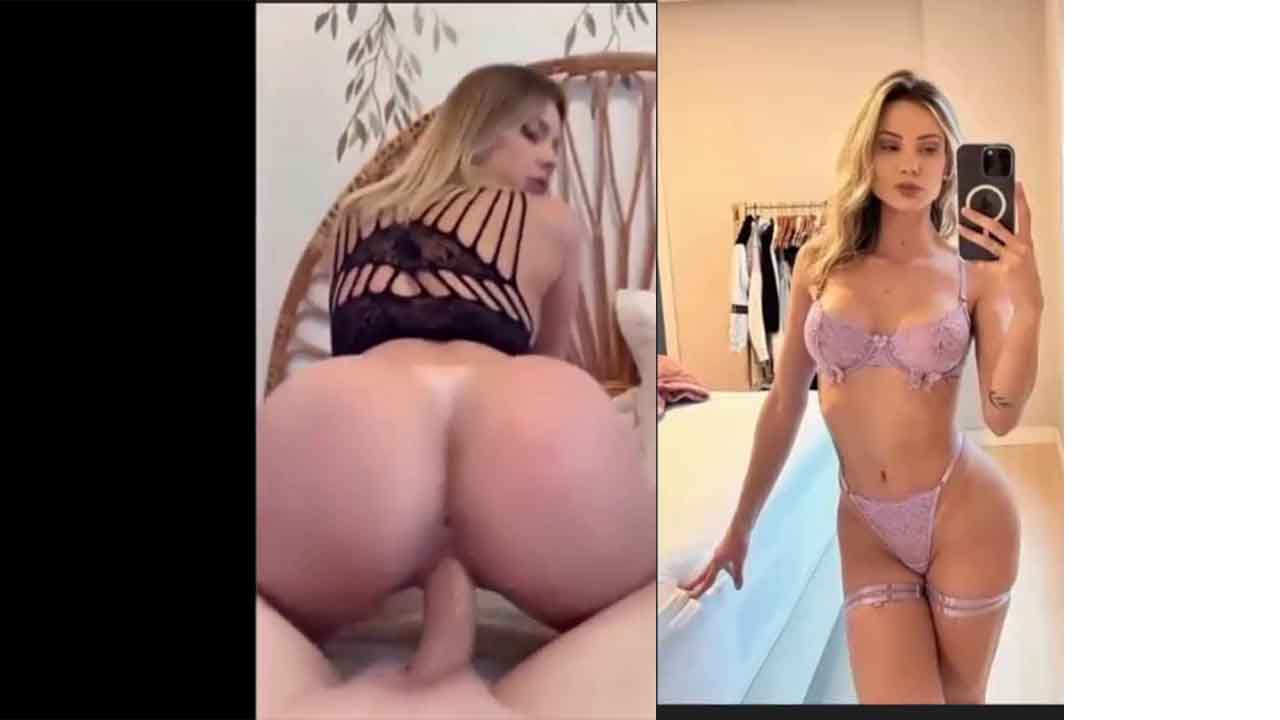 BRAZILIAN INFLUENCER SHOWED RIDING DICK IN ONLYFANS VIDEO