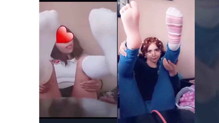 Latin schoolgirl from Politecnico is addicted to foot fetish COMPILATION 10 VIDS