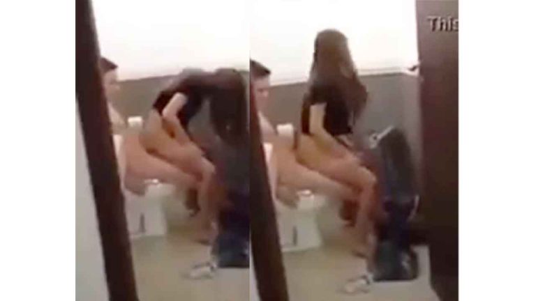 Novinha cavalga no banheiro da escola PORN AMATEUR