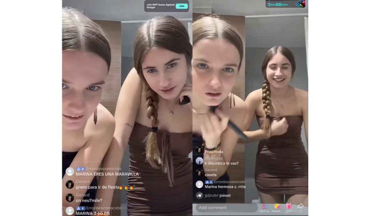 POPULAR LIVE SPAIN - MARINA 2 BEAUTIFUL SISTERS