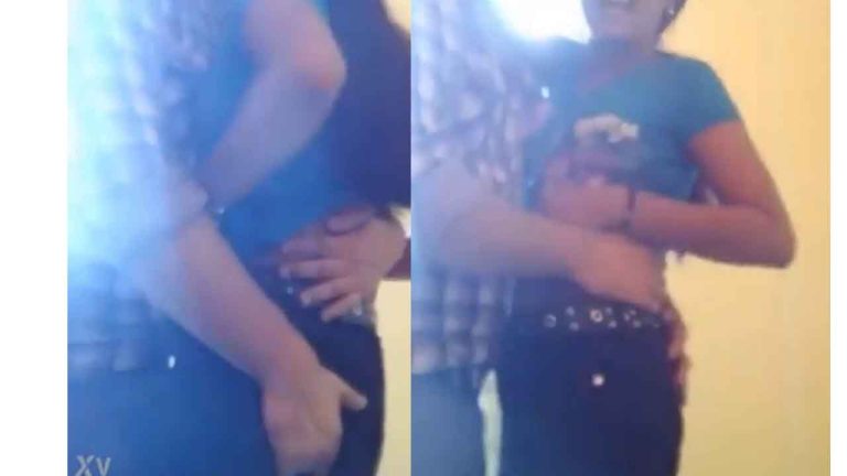 Viral porn video - rural school teacher groping his student