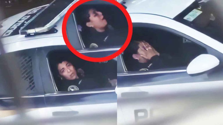Mexican policewoman caught receiving oral sex in police patrol car porn viral amateur
