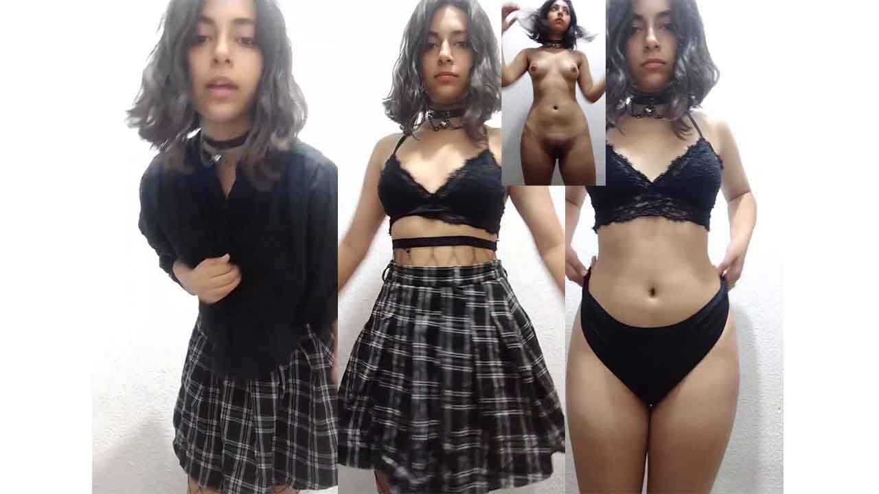 TEEN SCHOOLGIRL EMO SHE WANTS TO BE A MODEL - FULL NUDE PORN AMATEUR VIDEO