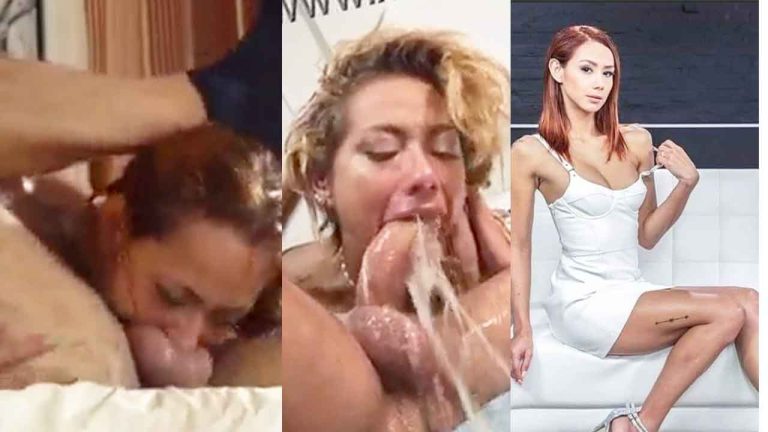 Veronica Leal, a Colombian humiliated, deep blowjob until reaching the testicles with her mouth