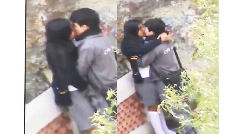 YOUNG PERUVIAN STUDENT COUPLE - VOYEUR