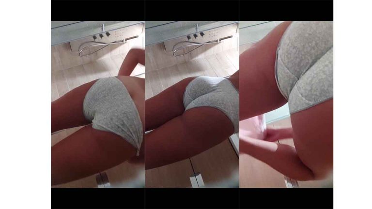 spy camera in a cousin's bathroom PORN VOYEUR