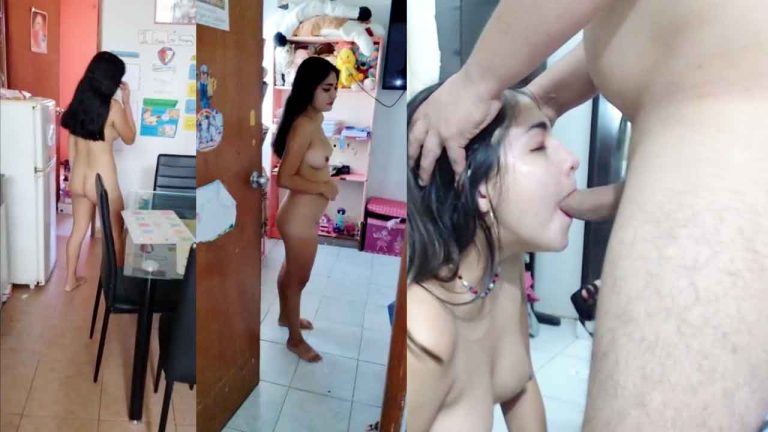 My Mexican cousin naked around the house PORN AMATEUR