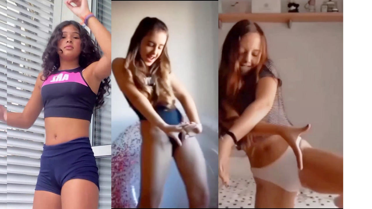 TIKTOK GIRL NASTY DANCE COMPILATION