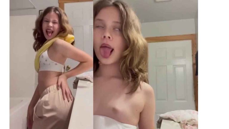 GERMANY - BROADCAST TEEN FLASH PRETTY AND PETITE TITS