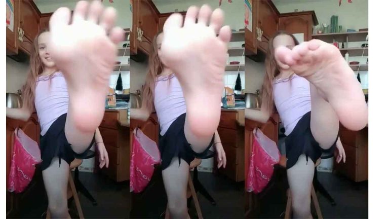 teen girl from YouTube video feet and upskirt panties