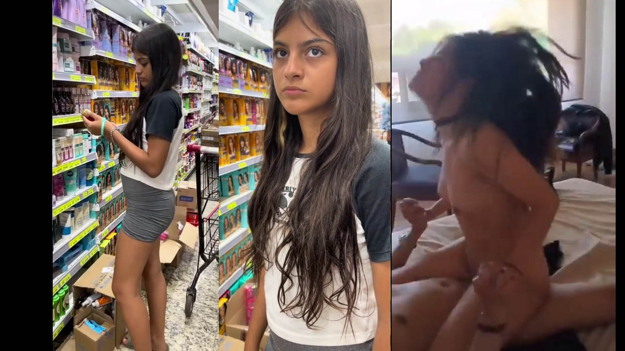 Jovem brasileira com sugar daddy - compras em troca de sexo intenso