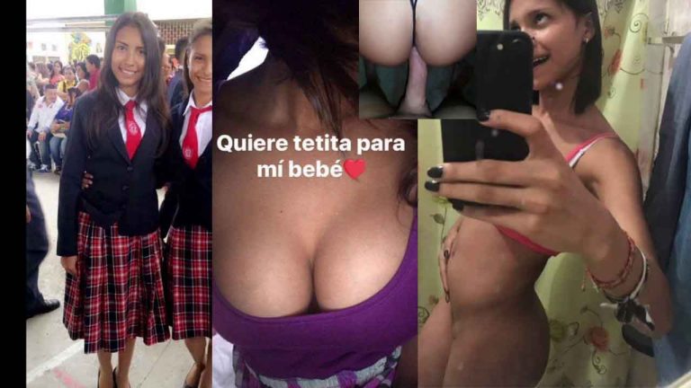 Peruvian schoolgirl exposed - horny teen leaked porn cellphone