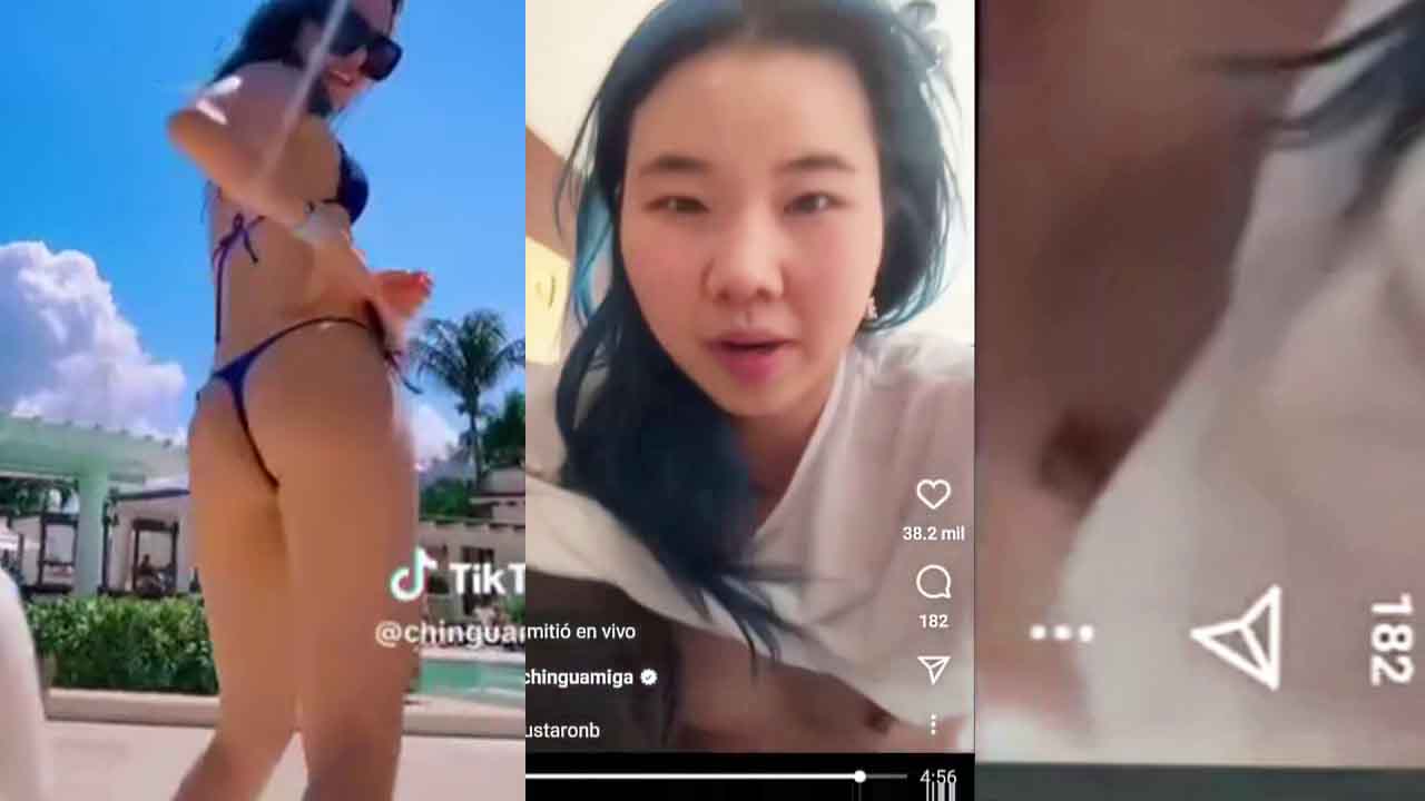 CHINGU AMIGA NIPPLE ACCIDENTAL FLASH BOOBS - INFLUENCER TIKTOK